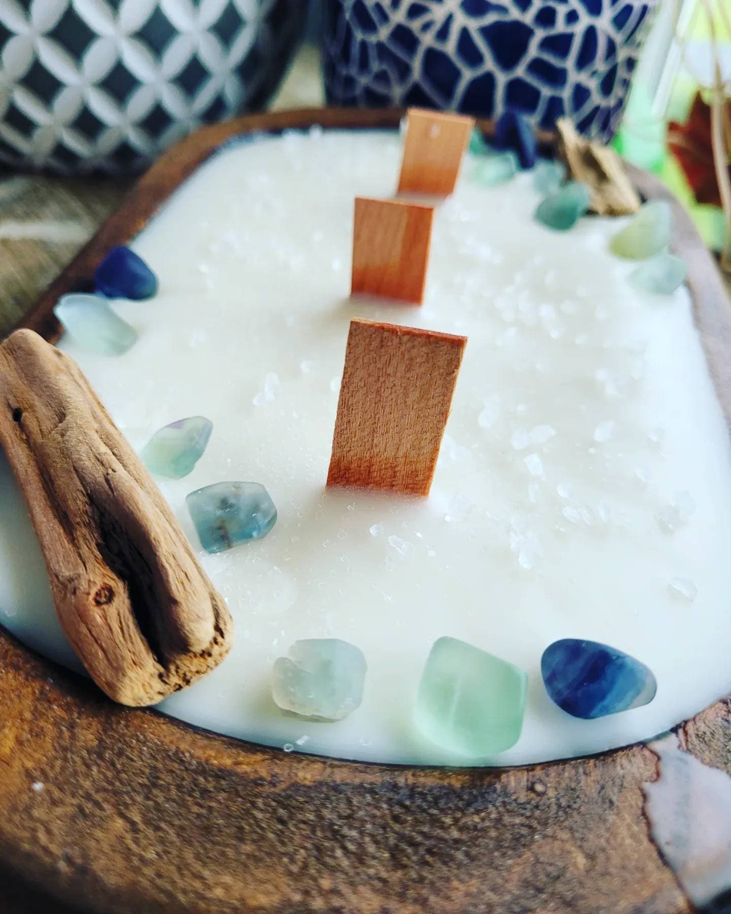 Kokosnuss Und Sandelholz Wooddocht Teigschüssel Kerze von Etsy - BeautyBeeSoap