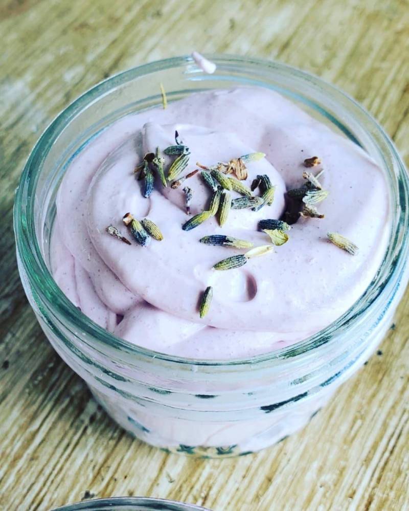 Lavendel-Vanille-Zuckerpeeling von Etsy - BeautyBeeSoap