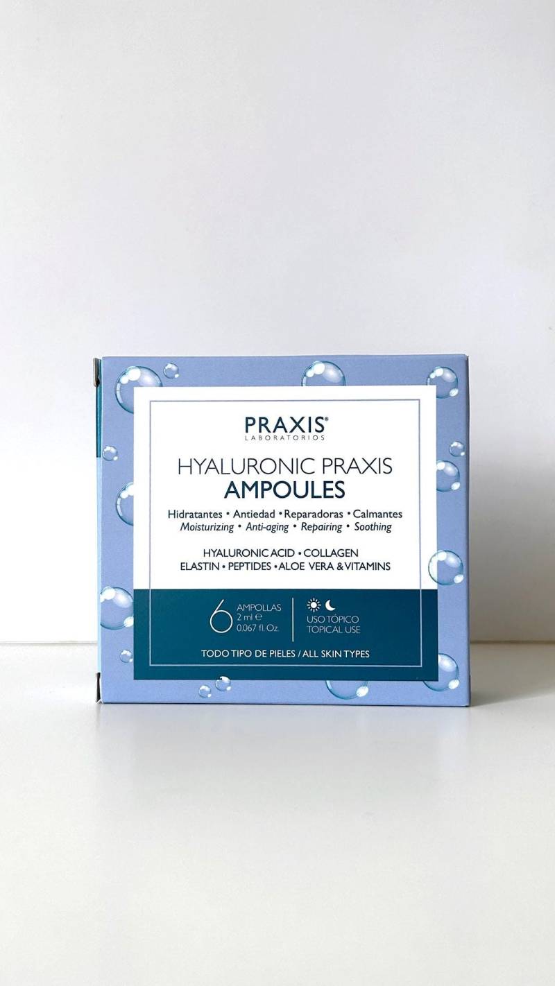 Praxis Hyaluronic Intensive Feuchtigkeitsampullen Mit Tiefgehender Hydratation Und Sofortigem Lifting-Effekt. Für Die Tagesanwendung von Etsy - BeautyLifeShops