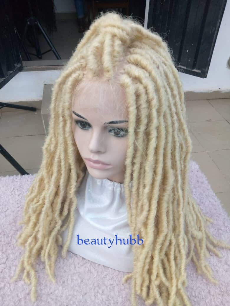 4x4 Lace Closure Messy Locs Dreadlocks Faux Loks, Perücke Für Schwarze Frauen, Geflochtene Perücke, Zöpfe Spitzenperücken von Etsy - Beautyhubb