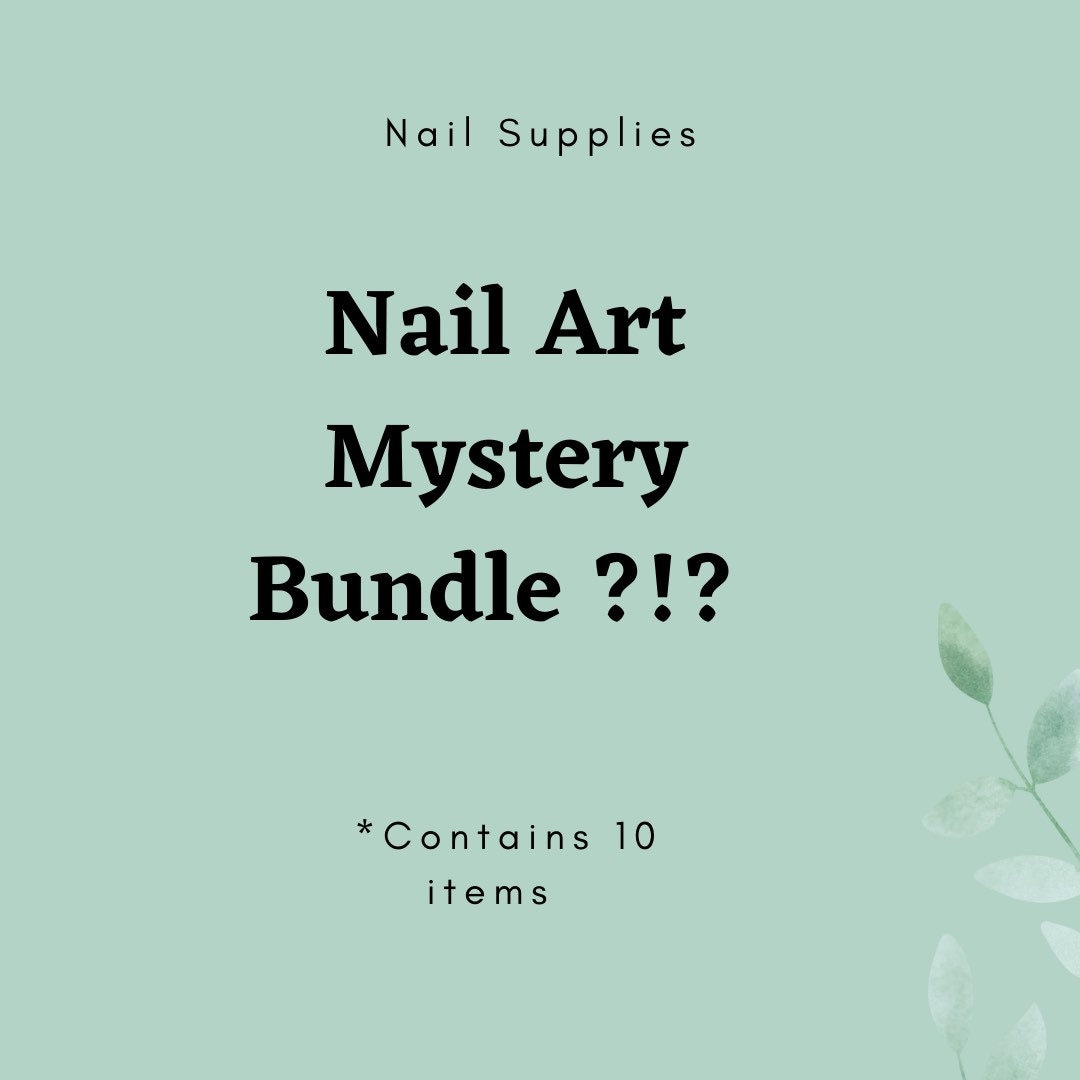 Nailart Mystery Bundle | Überraschungspaket Für Nagelliebhaber Nagel-Tech-Kunst-Zubehörpackung Anfänger von Etsy - Begorgeousnails