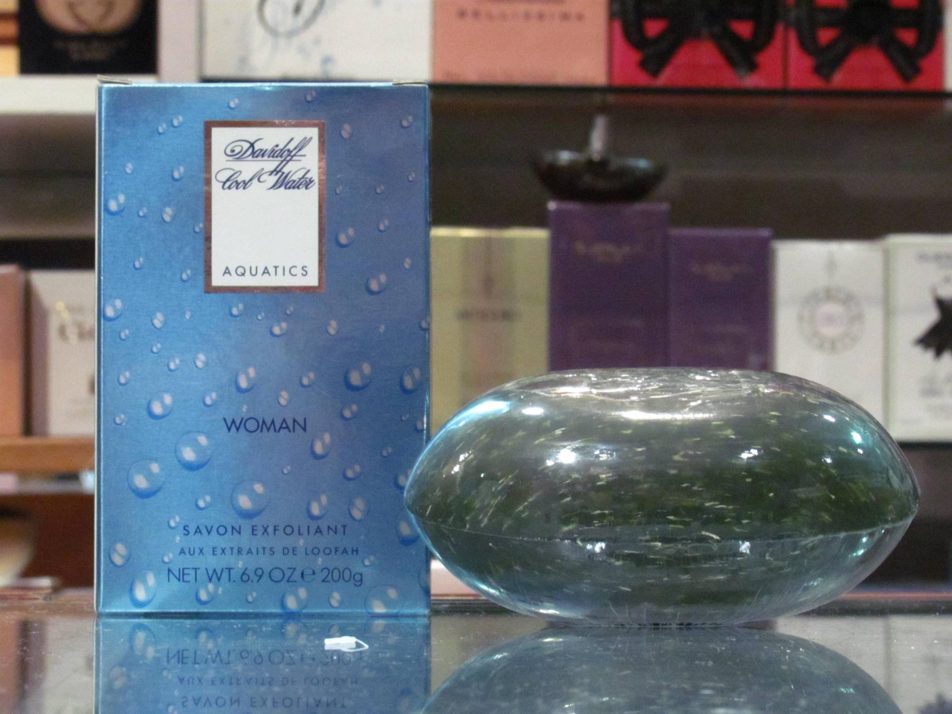 Davidoff Cool Water Aquatics Woman - Exfoliating Parfüm Seife 200Gr von Etsy - BettiVintagePerfumes