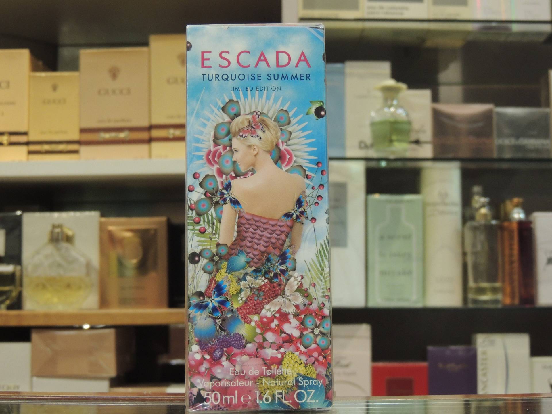 Escada Turqoise Summer Limited Edition Eau De Toilette 50Ml Edt Spray - Sehr Selten von Etsy - BettiVintagePerfumes