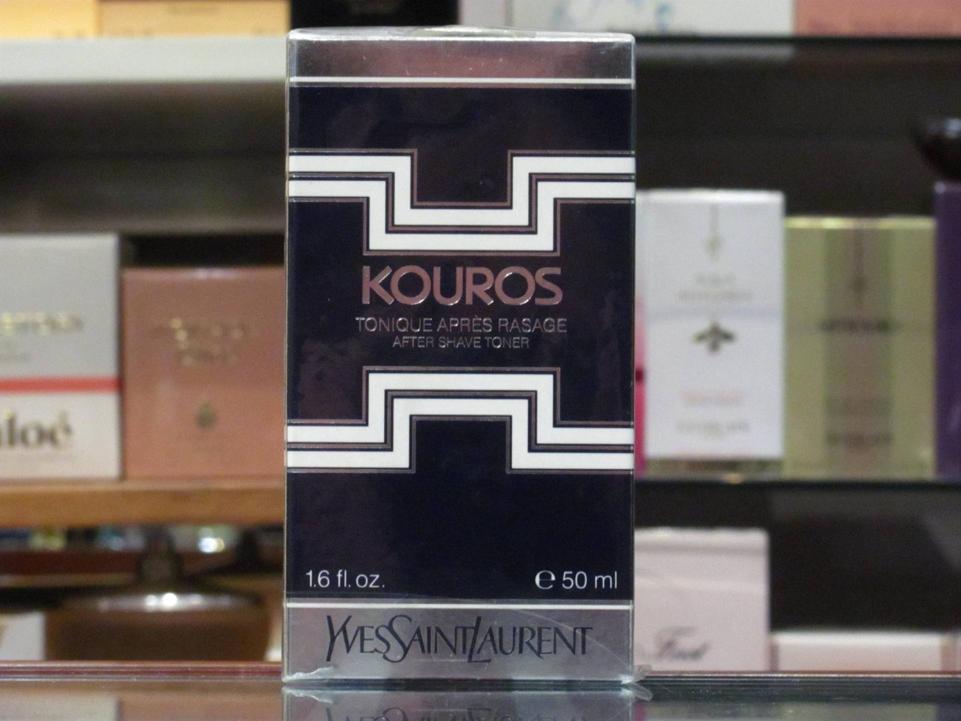 Kouros - Ysl Yves Saint Laurent Aftershave Toner 50Ml Splash Vintage Sehr Selten von Etsy - BettiVintagePerfumes