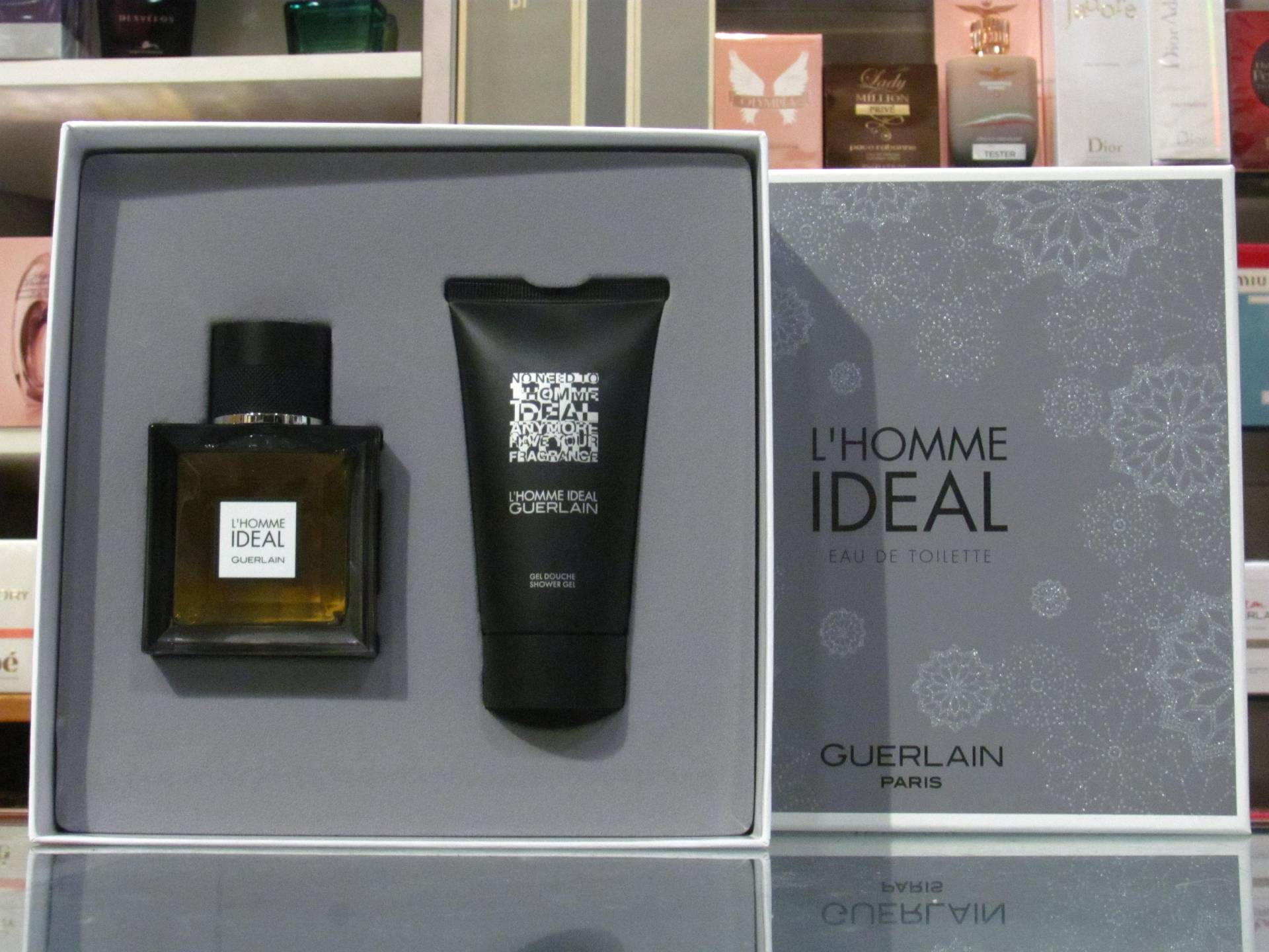 L' Homme Ideal Guerlain - Set Eau De Toilette 50Ml Spray + Duschgel 75Ml Very Rare von Etsy - BettiVintagePerfumes