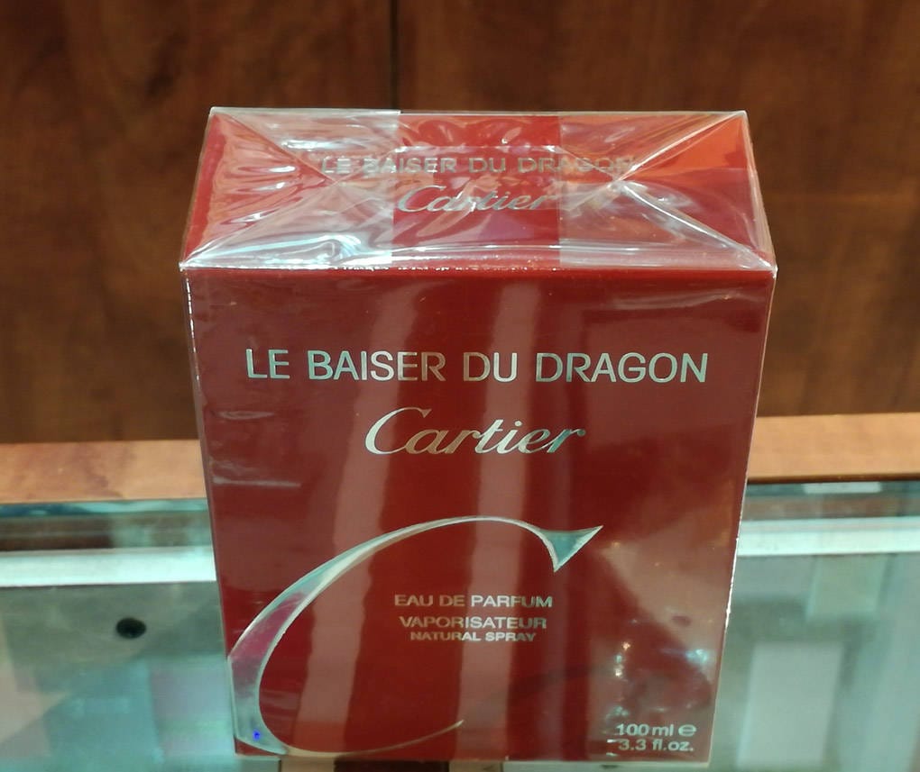 Le Baiser Du Dragon - Cartier Eau De Parfum 100 Ml Edp Spray von Etsy - BettiVintagePerfumes