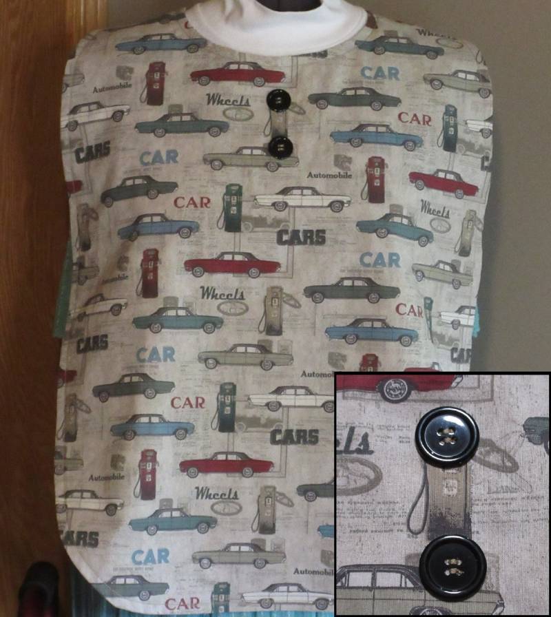 Vintage Cars Lätzchen von Etsy - BibsnPockets2