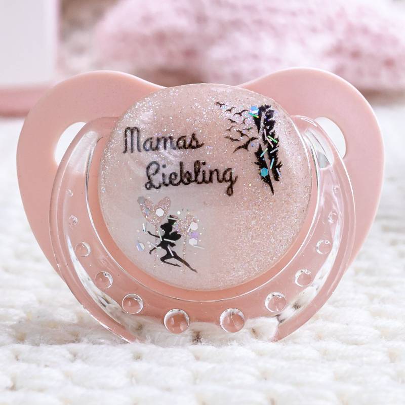 Erinnerungsschnuller "Mamas Liebling" von Etsy - BlickfangKoeln