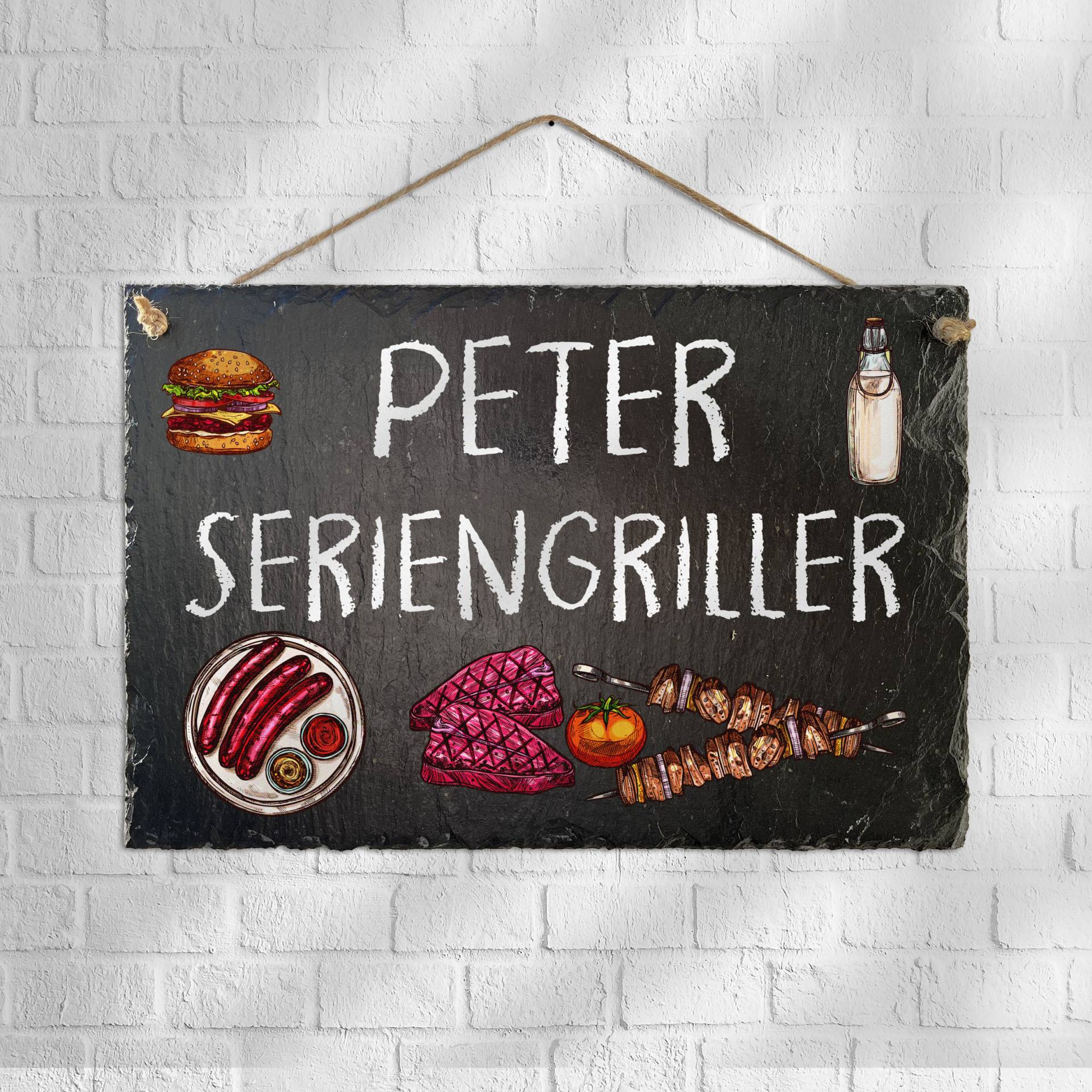 Schild Für Den Leidenschaftlicher Griller - Mit Namen Personalisiert von Etsy - BlimmelBlammel