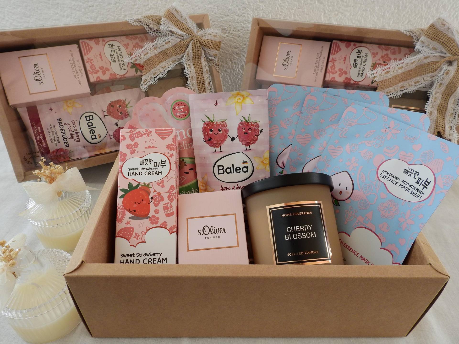 Verwöhnmomente Geschenkset Für Frauen/Frau/Mutter, Geschenkbox Wohlfülset, Wellnessbox Pink, Mädchen, Freundin, Pflege von Etsy - BloomingBeautique