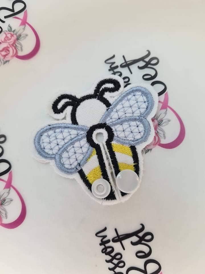 Biene - Peg-Futter-Abdeckung Gastrostomieknopf Peg-Futtersonde G-Tube-Pads Bee Mic-Key Pads von Etsy - BlossomandBest