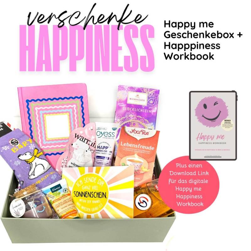 Geschenkebox, Weihnachtsgeschenk, Happy, Selfceare, Happyworkbook von Etsy - BlumeInteriorDesign