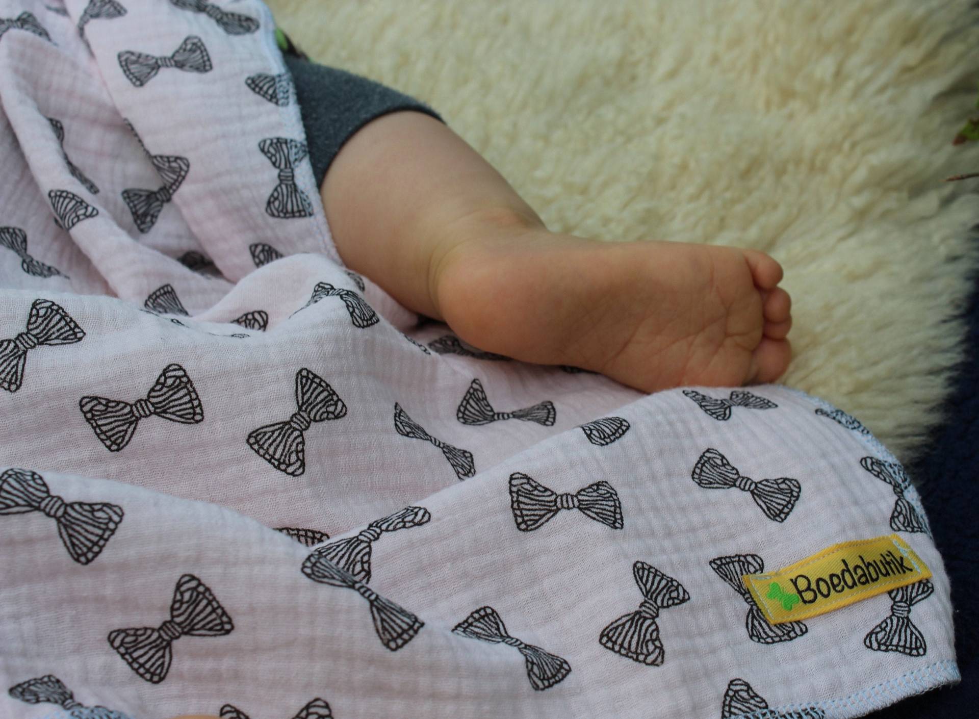 Sommerdecke, Pucktuch, Babydecke, Schleifen, Rosa, Musselin Sommerdecke, Pucktuch, Babydecke, Schleifen, Rosa, Musselin von Etsy - Boedabutik