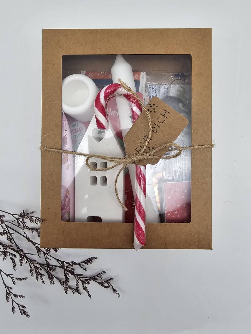 Wellnessbox Winter Weihnachts - Wellness Aus Der Box Weihnachten Weihnachtsgeschenk Weihnachtszeit Kleine Auszeit Für Mama Kollegin Tante Oma von Etsy - BorntoPlotterWild