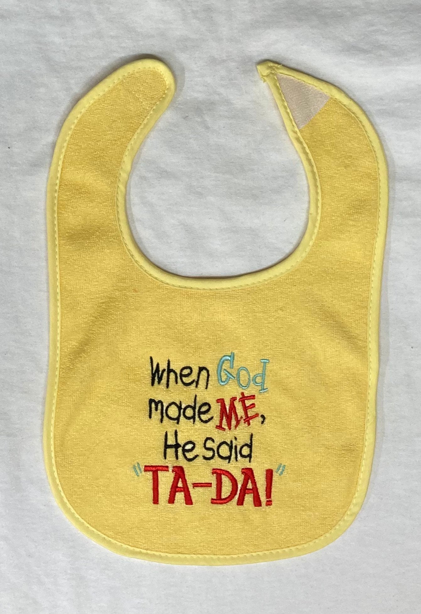 Als Gott Mich Gemacht Hat, Sagte Er "Ta-Da" Besticktesib Als Gott Mich Gemacht Hat, Sagte Er "Ta-Da" Besticktesib von Etsy - BoutiqfullyYours