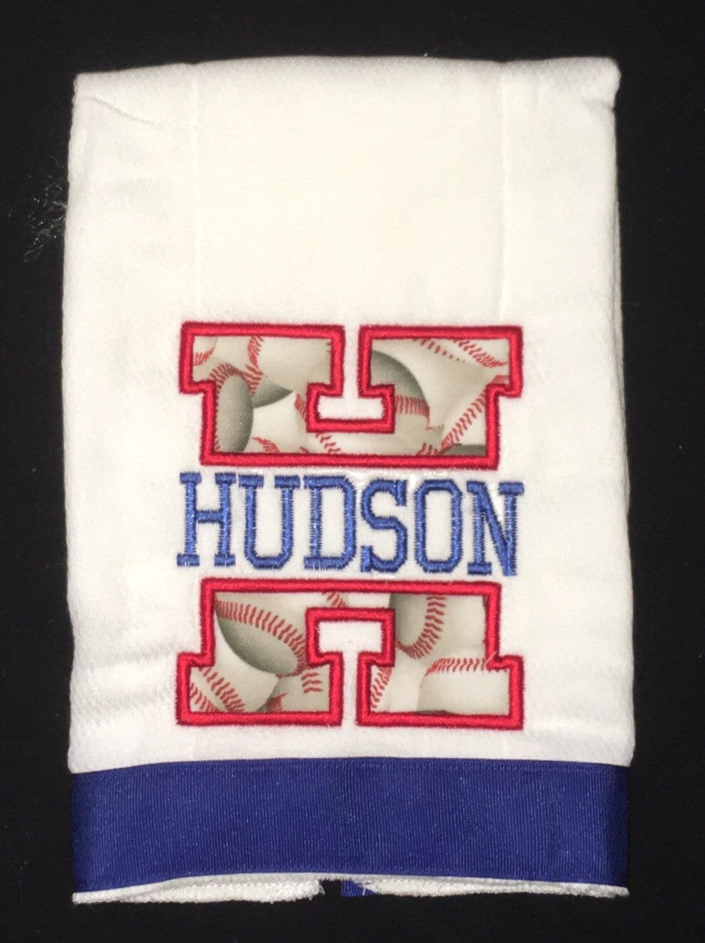 Benutzerdefinierte Appliziert Baseball Spucktuch Benutzerdefinierte Appliziert Baseball Spucktuch von Etsy - BoutiqfullyYours