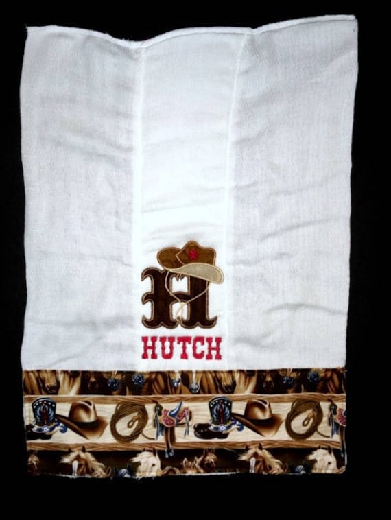 Benutzerdefinierte Appliziert Westlichen Spucktuch Benutzerdefinierte Appliziert Westlichen Spucktuch von Etsy - BoutiqfullyYours