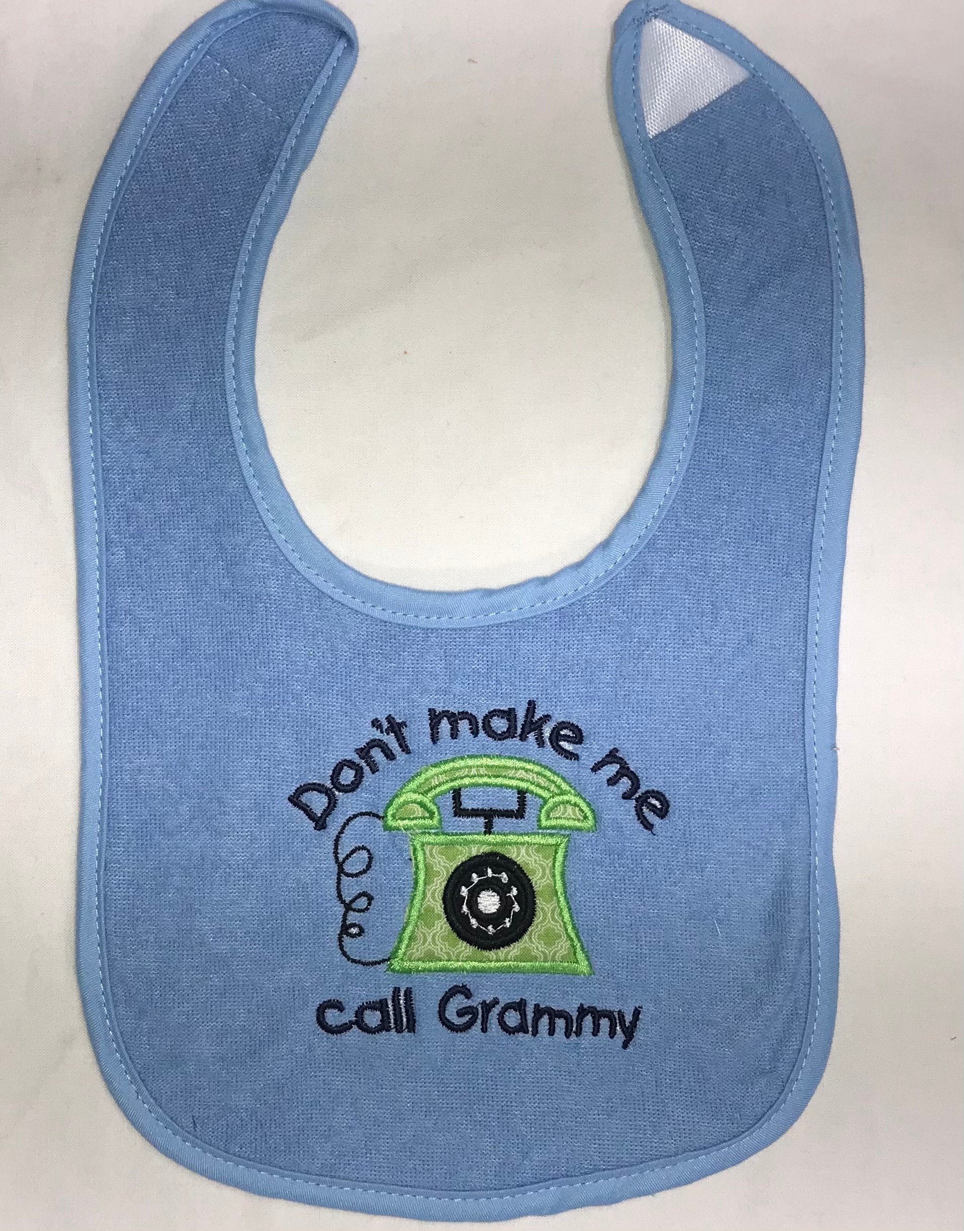 Don't Make Me Call Grammy Individuell Appliziertes Lätzchen Don't Make Me Call Grammy Individuell Appliziertes Lätzchen von Etsy - BoutiqfullyYours