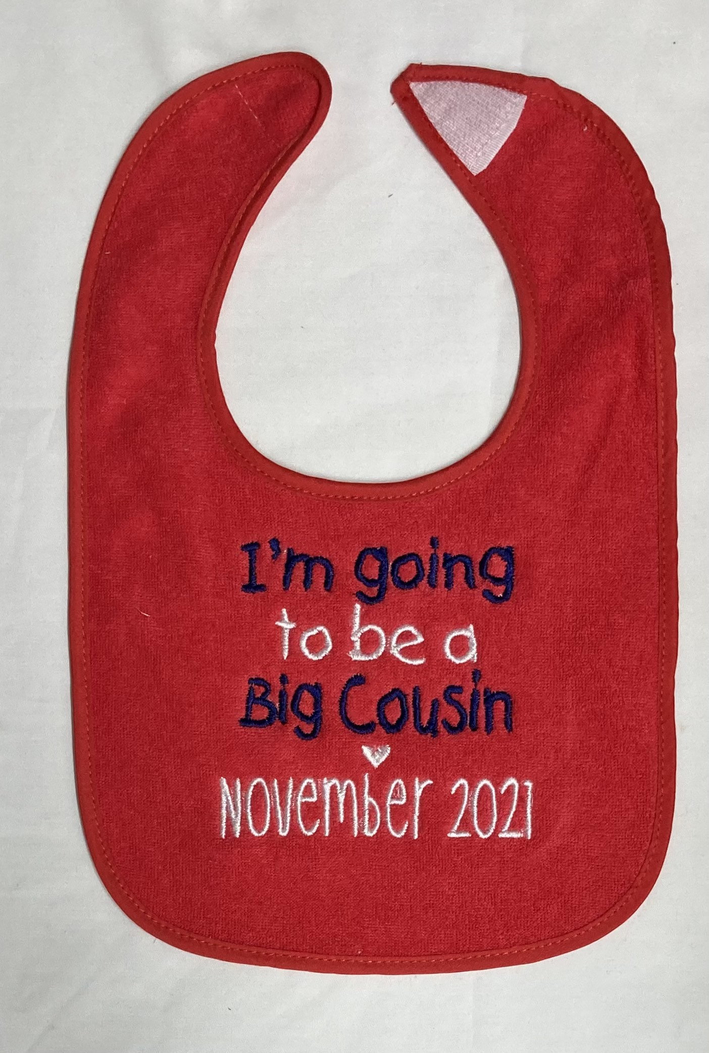 I'm Going To Be A Big Cousin Custom Besticktes Biib I'm Going To Be A Big Cousin Custom Besticktes Biib von Etsy - BoutiqfullyYours