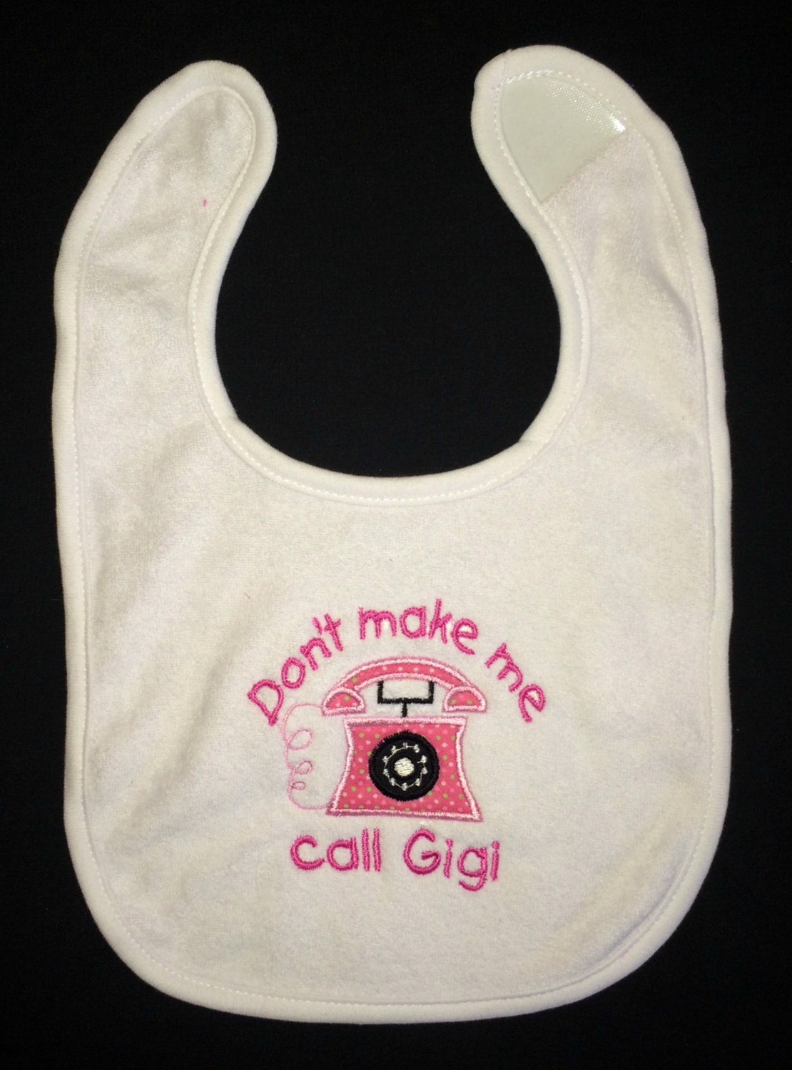Lassen Sie Mich Nicht Nennen Gigi Benutzerdefinierte Appliqued Lätzig Lassen Sie Mich Nicht Nennen Gigi Benutzerdefinierte Appliqued Lätzig von Etsy - BoutiqfullyYours