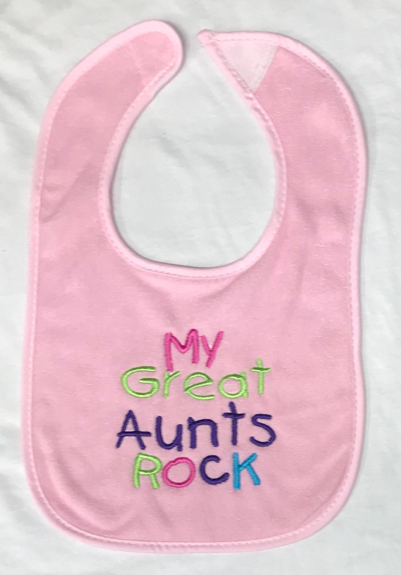 Meine Großen Tanten Rock Benutzerdefinierte Bestickt Lätzchen Meine Großen Tanten Rock Benutzerdefinierte Bestickt Lätzchen von Etsy - BoutiqfullyYours