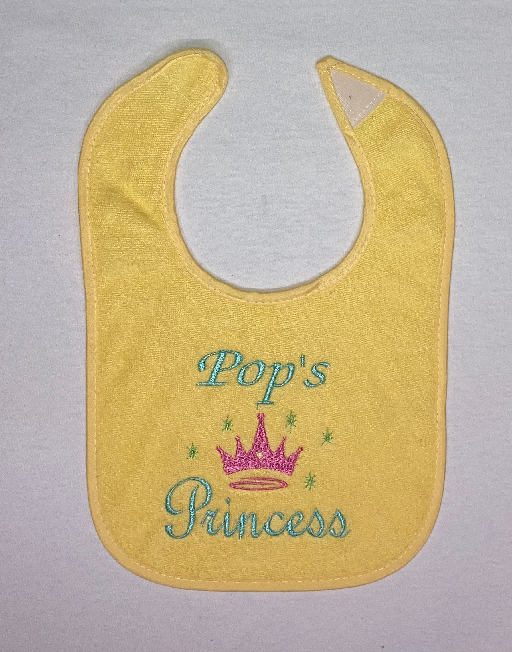 Pop Es Princess Besticktes Biib von Etsy - BoutiqfullyYours