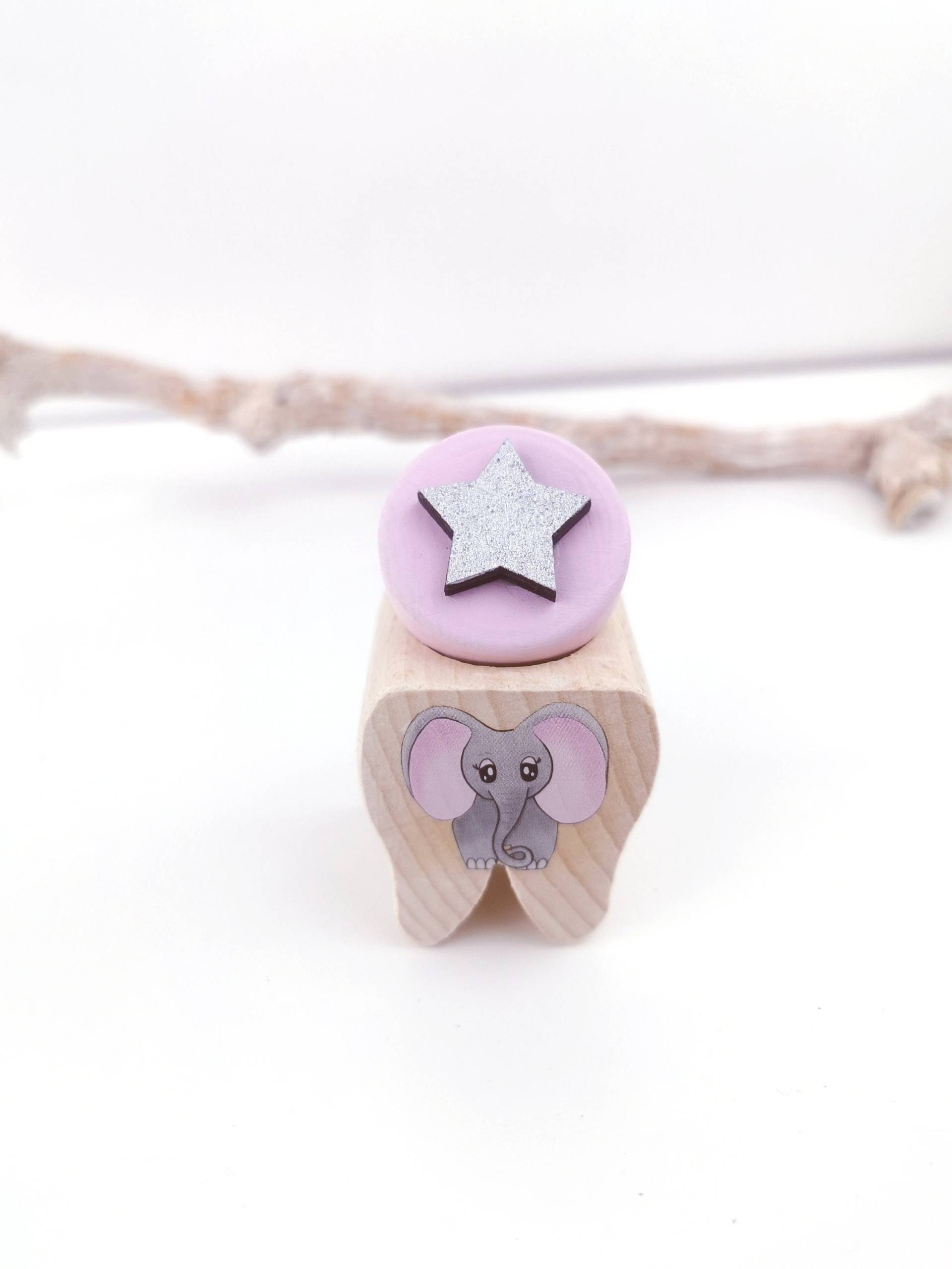 Personalisierte Zahndose, Zahndose Elefant, Rosa, Mädchen, Mit Name, Zahnfee Geschenk, Holz von Etsy - BuntesBienchen