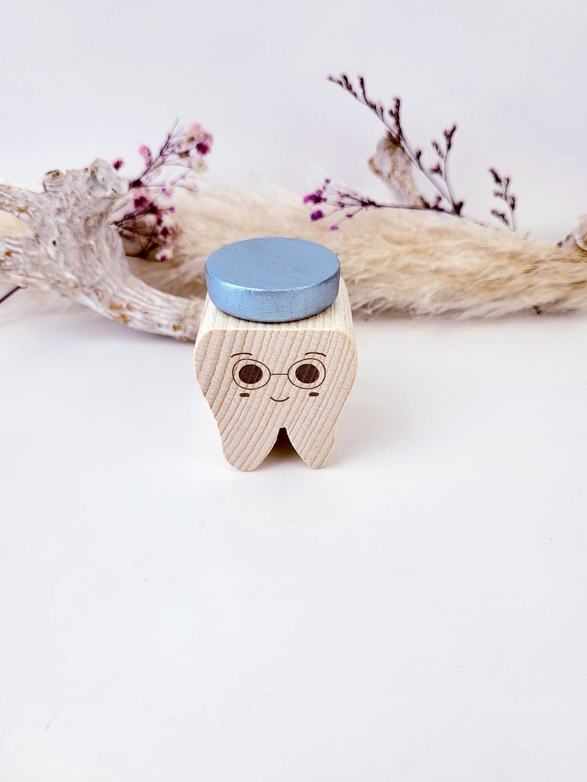 Personalisierte Zahndose Mit Gesicht Aus Holz Für Kinder, Geschenk Von Der Zahnfee Oder Als Taufgeschenk, Besondere Zahnbox Milchzähne von Etsy - BuntesBienchen