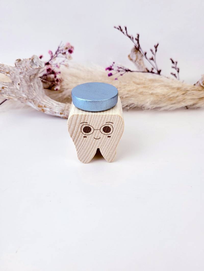 Personalisierte Zahndose Mit Gesicht Aus Holz Für Kinder, Geschenk Von Der Zahnfee Oder Als Taufgeschenk, Besondere Zahnbox Milchzähne von Etsy - BuntesBienchen