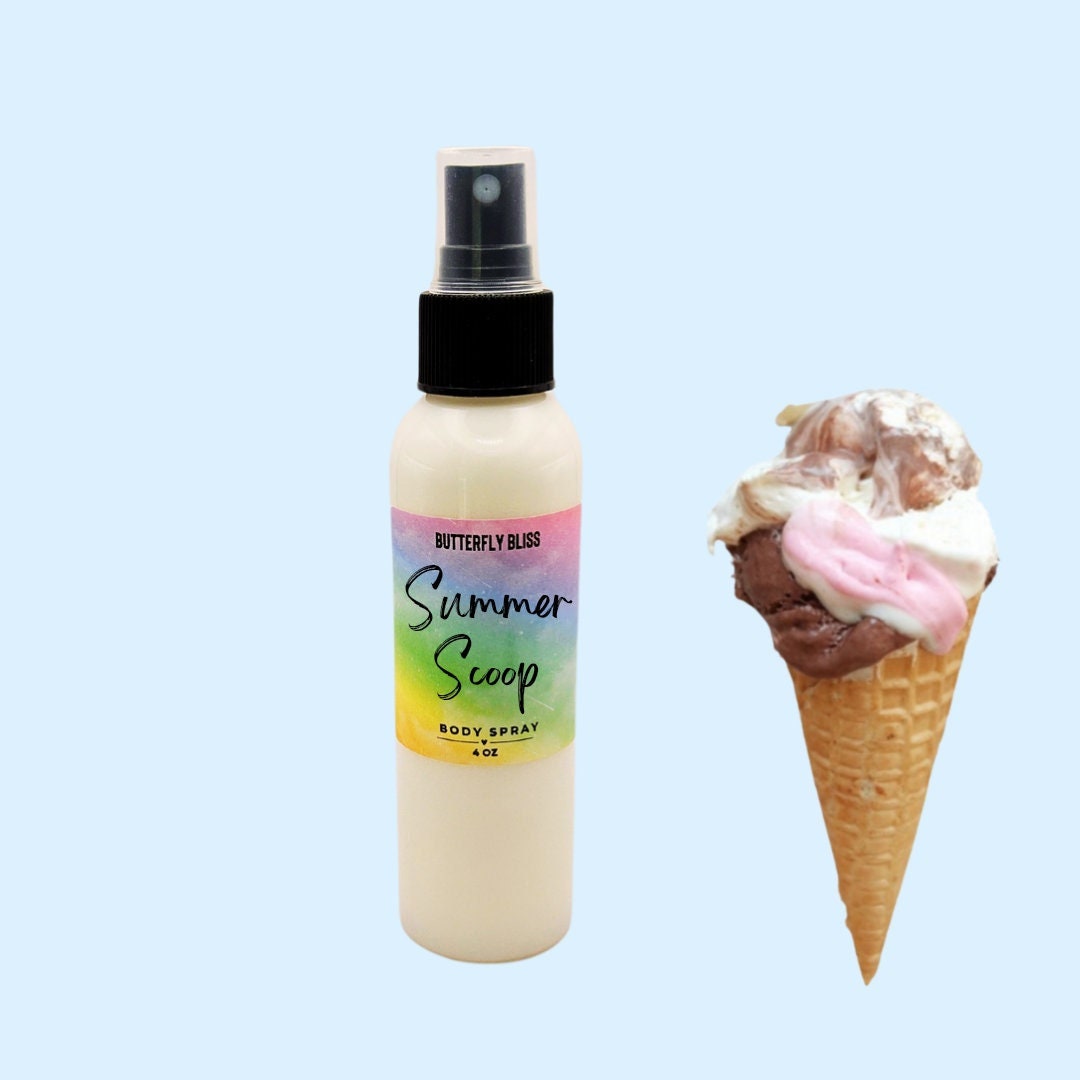 Sommer Schaufel Eiscreme Duftender Körperspray Sommer Schaufel Eiscreme Duftender Körperspray von Etsy - ButterflyBlissShop