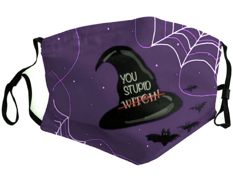 Hexe Gesichtsmaske Halloween Mütze Fledermaus Spinnweben Party Free Uk Post Nasendraht Verstellbar von Etsy - BuyGiftPresents