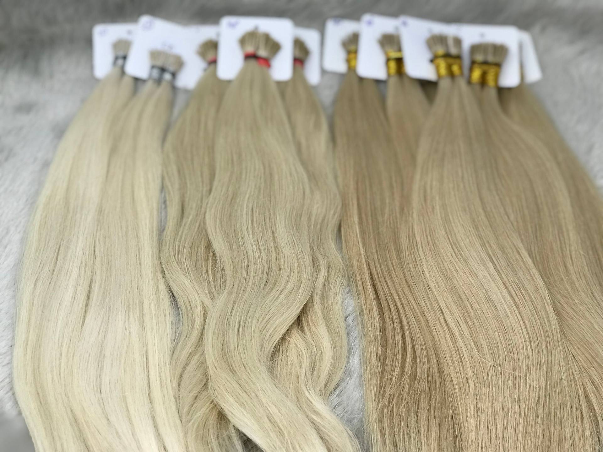 Blonde Keratin Itips 51cm von Etsy - CERawExtensions