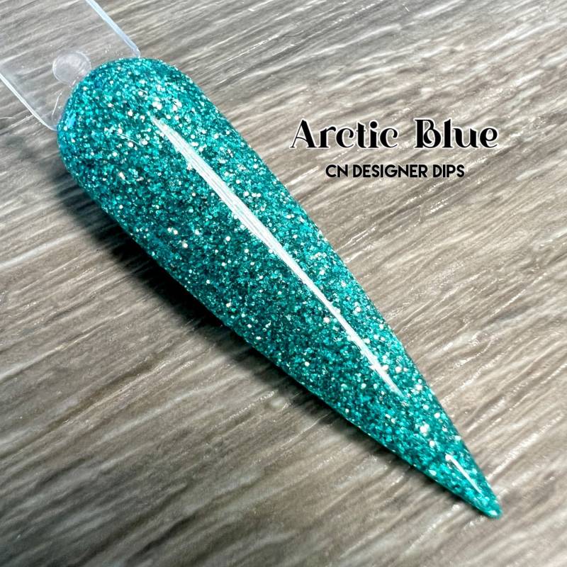 Arctic Blue - Tauchpuder, Tauchpulver Für Nägel, Nagelbad, Tauchpulver, Tauchnagelpulver, Glitzertauchpulver, Acryl, Acrylpulver von Etsy - CNDesignerDips