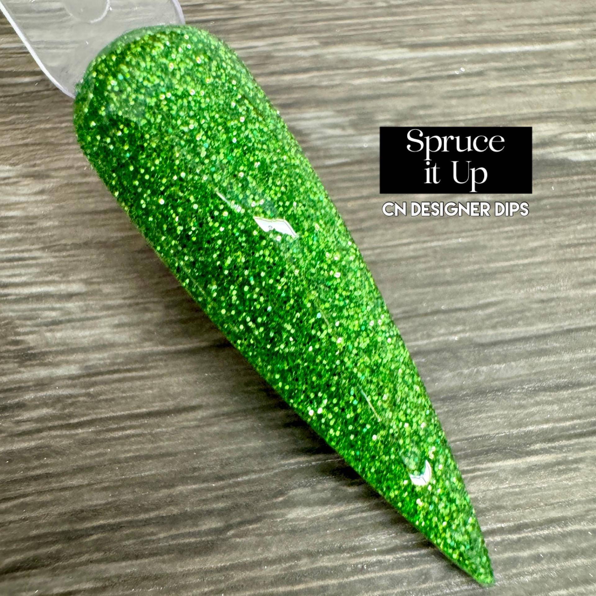 Spruce It Up - Tauchpulver, Tauchpulver Für Nägel, Acryl, Acrylpulver, Acrylfarben, Nailart, Weihnachten, Weihnachtsnägel von Etsy - CNDesignerDips