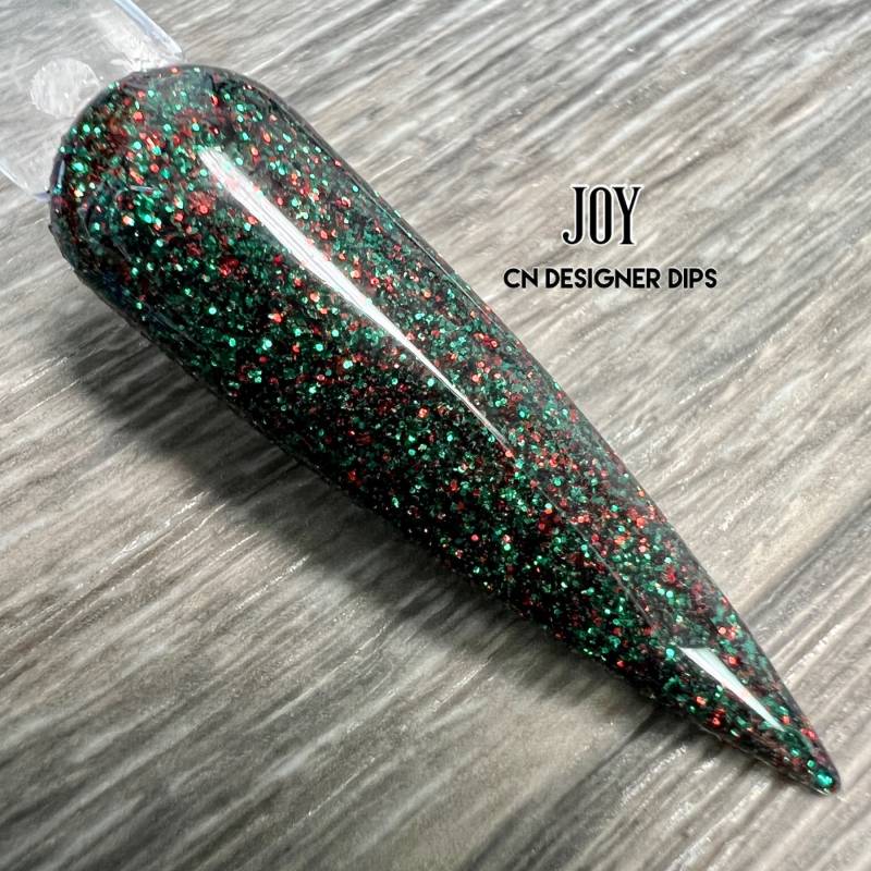 Joy - Tauchpulver, Tauchpulver Für Nägel, Acryl, Acrylpuder, Acrylfarben, Nagel, Weihnachten, Kwanzaa, Urlaub, Nailart von Etsy - CNDesignerDips