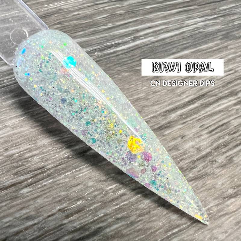 Kiwi Opal - Tauchpulver, Tauchpulver Für Nägel, Glitzer-Tauchpulver, Nagelbad, Acryl von Etsy - CNDesignerDips