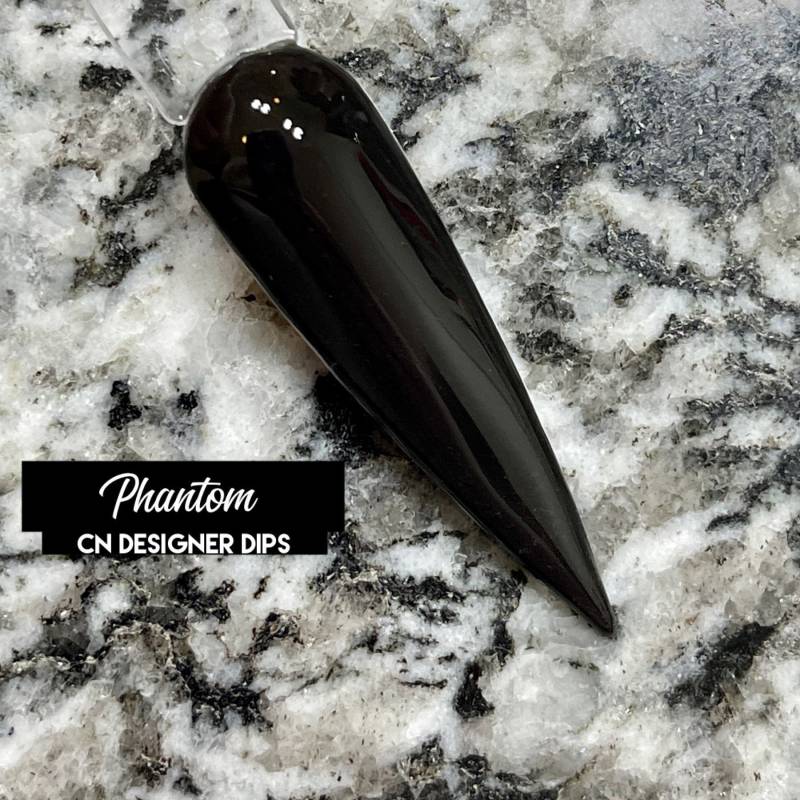 Phantom - Aus Schwarz, Dip Powder, Nageldippulver, Dippulver Für Nägel, Dipnagelpulver, Acryl, Acrylpulver, Nägel von Etsy - CNDesignerDips