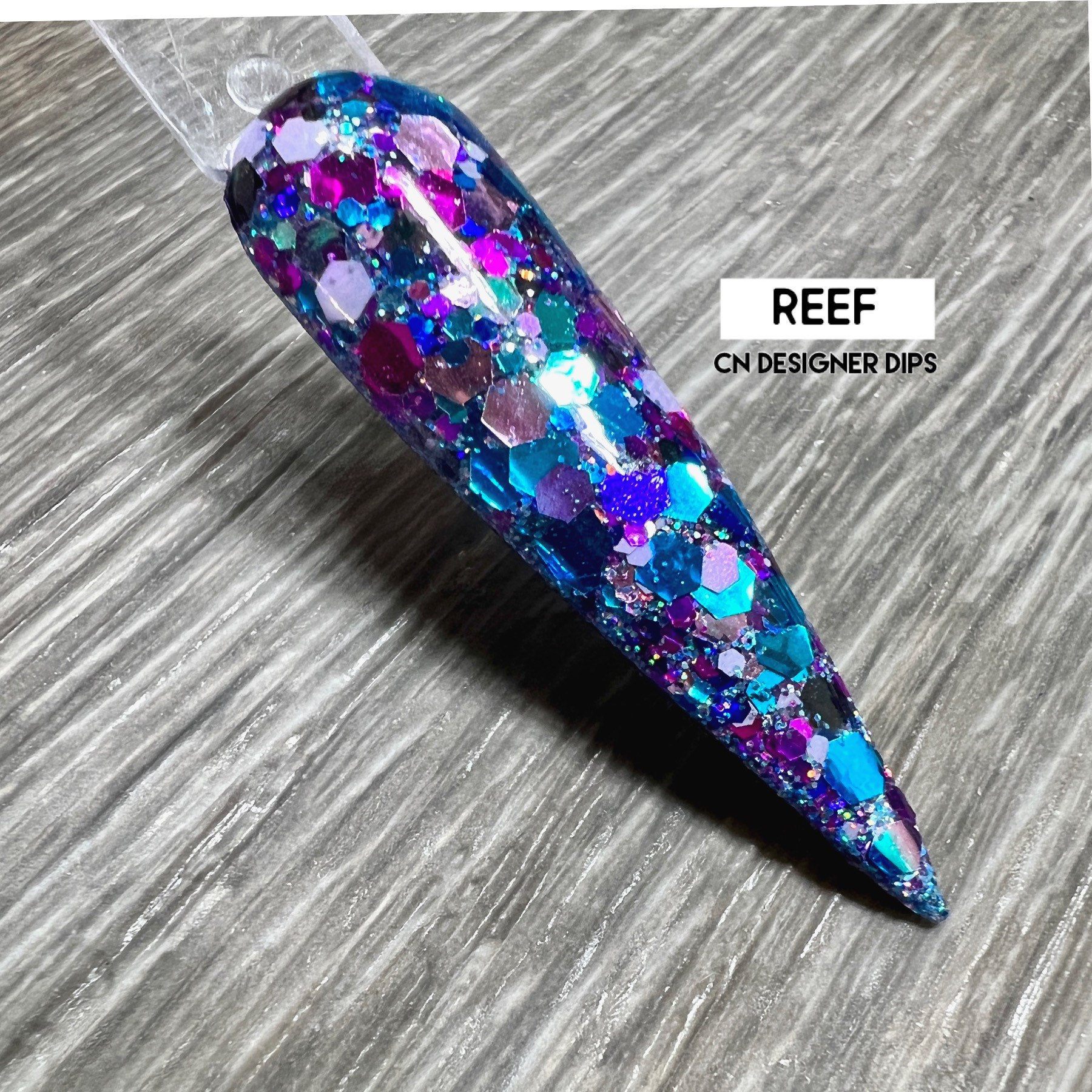 Reef - Tauchpulver, Tauchpulver Für Nägel, Glitzer-Tauchpulver, Nagel-Dip, Dip-Nagel, Dip-Pulver, Dip-Nagelpulver, Acryl, Nagel, Dip von Etsy - CNDesignerDips