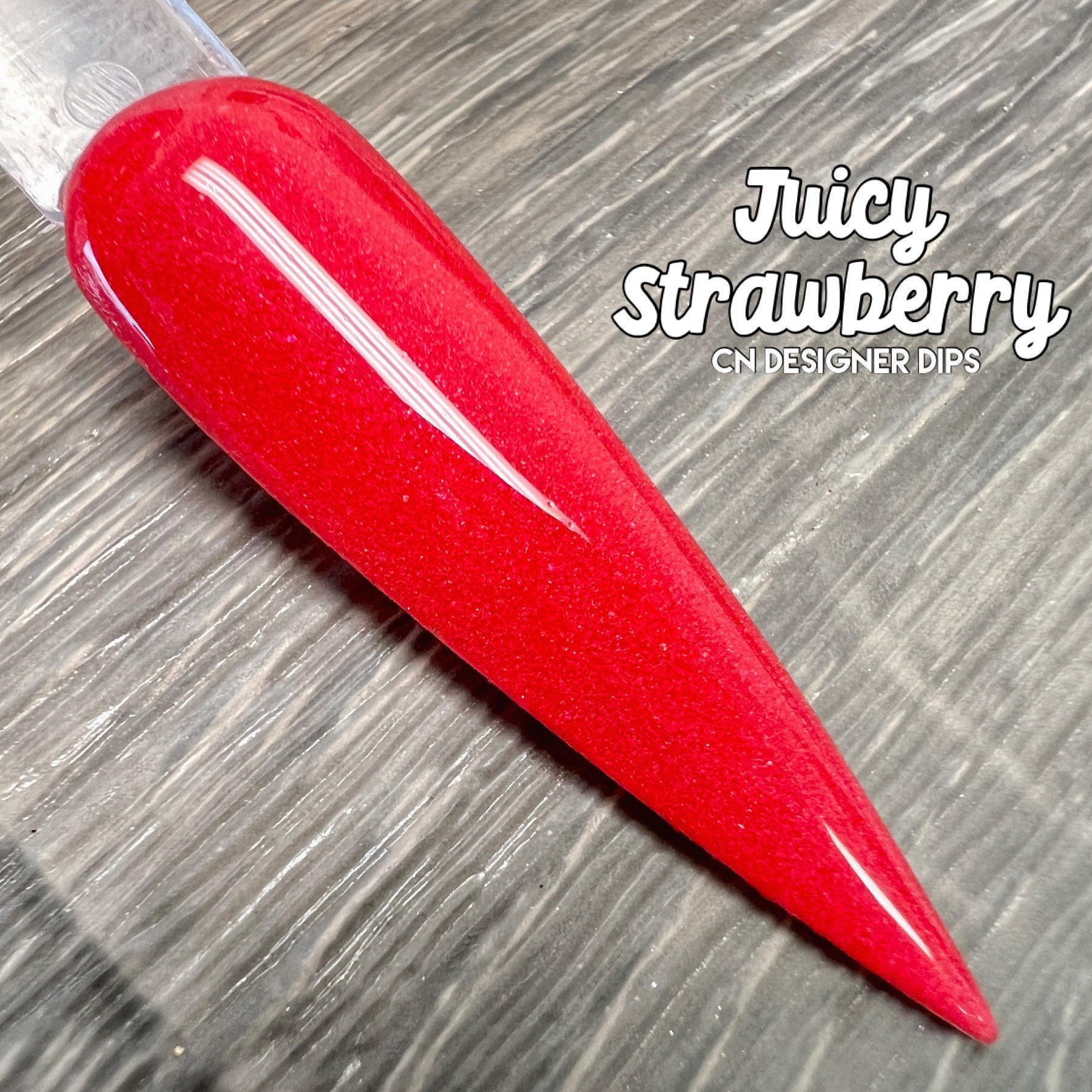 Juicy Strawberry - Dip-Pulver, Dip-Pulver Für Nägel, Nagel-Dip-Pulver, Nagel-Dip, Dip-Nagel, Dip-Nagel-Pulver, Dips, Schimmer von Etsy - CNDesignerDips