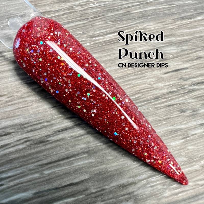 Spiked Punch - Dip-Pulver, Dip-Pulver Für Nägel, Nagel-Dip, Dip-Puder, Dip-Nagelpulver, Glitter-Dip-Pulver, Acryl, Acrylpuder von Etsy - CNDesignerDips