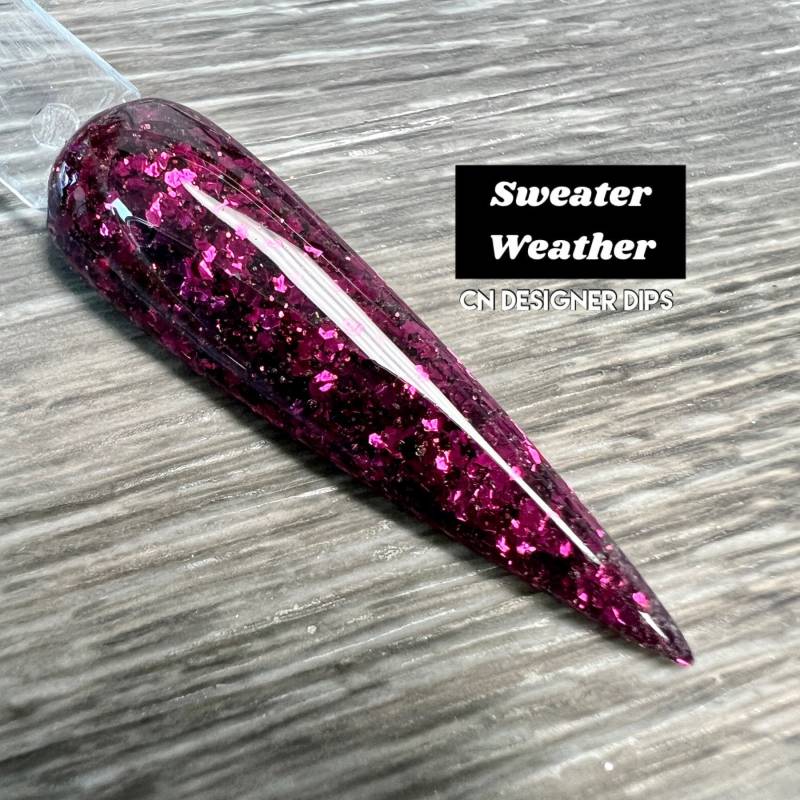 Pullover Wetter - Dip-Puder, Dip-Puder Für Nägel, Glitter-Dip-Puder, Dip-Nagelpulver, Nagel - Dip-Pulver, Dip-Nägel, Nagel-Dip, Acryl von Etsy - CNDesignerDips