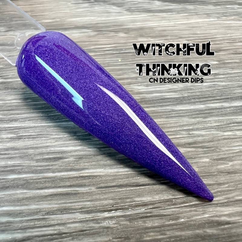 Witchful Thinking - Tauchpulver, Tauchpulver Für Nägel, Nagel-Tauchpulver, Nagel-Dip, Dip-Nagel, Dip-Pulver, Dip-Nagelpulver, Halloween, Schimmer von Etsy - CNDesignerDips