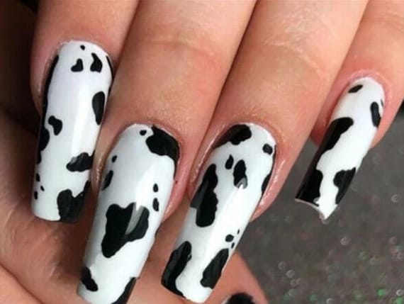 Kuh & Rinder Nail Art Aufkleber von Etsy - COEMbeauty