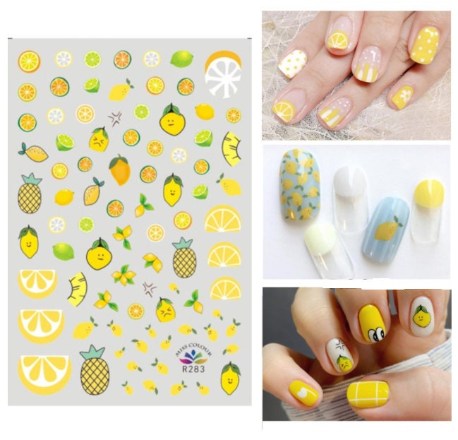 Nail Sticker Obst Sorten von Etsy - COEMbeauty