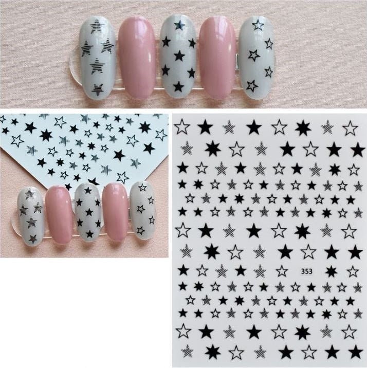 Nail Sticker Sterne von Etsy - COEMbeauty