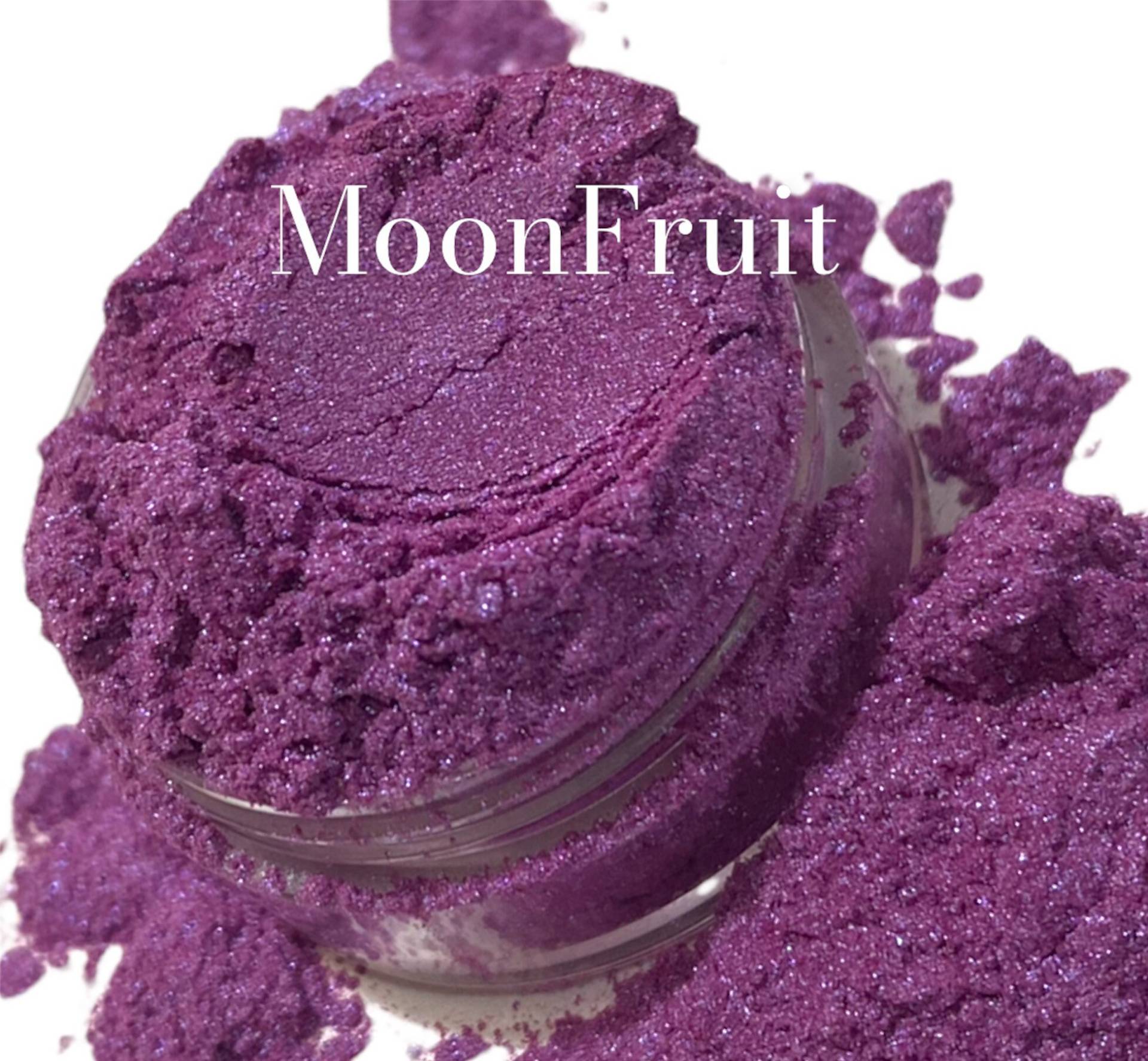 Moonfruit-Lila Pflaumenaugenschatten-Flieder Schimmer - Blau Dou Chrome - Mineral Makeup -Eyeshadow -10G Siebglas -Vegan -Natürlich von Etsy - CRUSHCOSMETICS