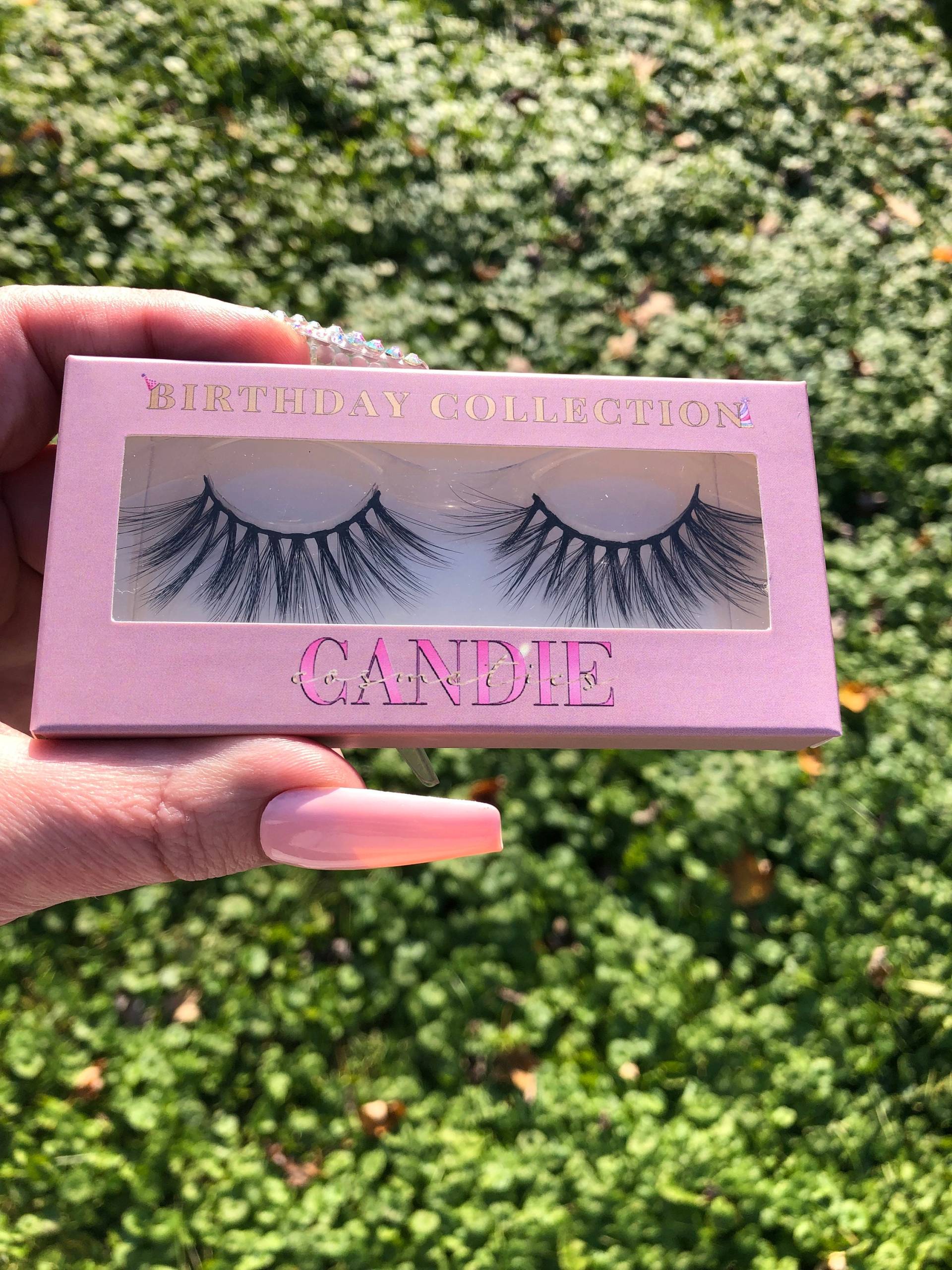 Geburtstagskollektion Luxus-Lashes Gf 10 von Etsy - CandieXOXOCosmetics