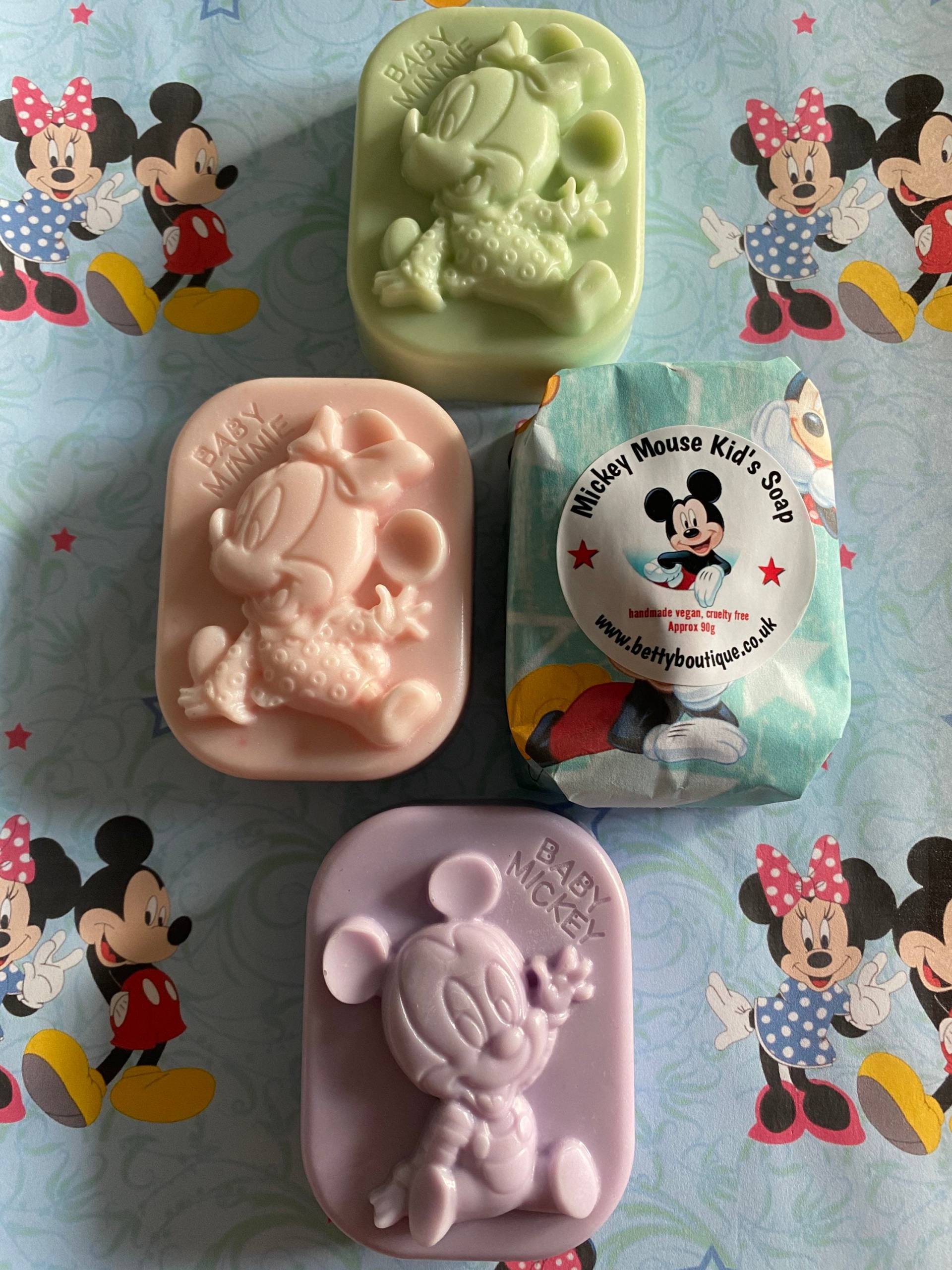 Micky Maus Seifen Für Kinder, Duftend, Vegan, Handgemacht von Etsy - CandlesAndSoapsByBea