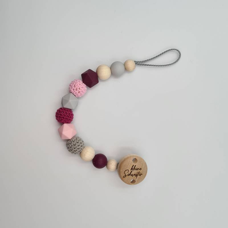 Schnullerkette Johanna von Etsy - CarosBabyzauber