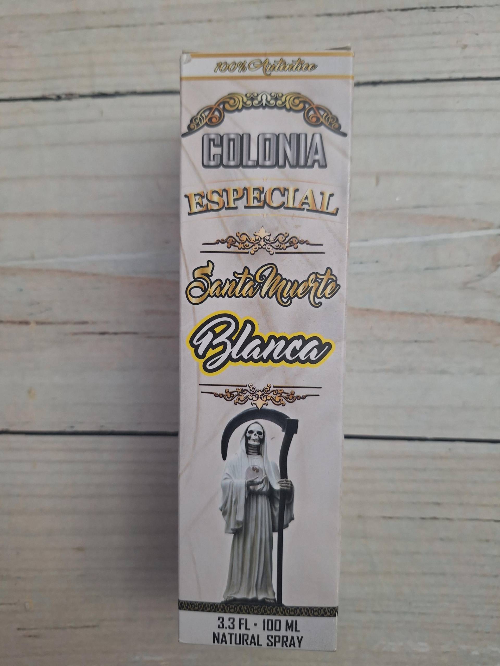 Colora 3.3Fl Natural Spray Espiritu De La Santa Muerte Blanca Fe, Religion von Etsy - CasabellaBotanica